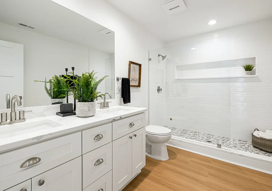 Bathroom Remodel by Mountaineer Tile & Remodeling