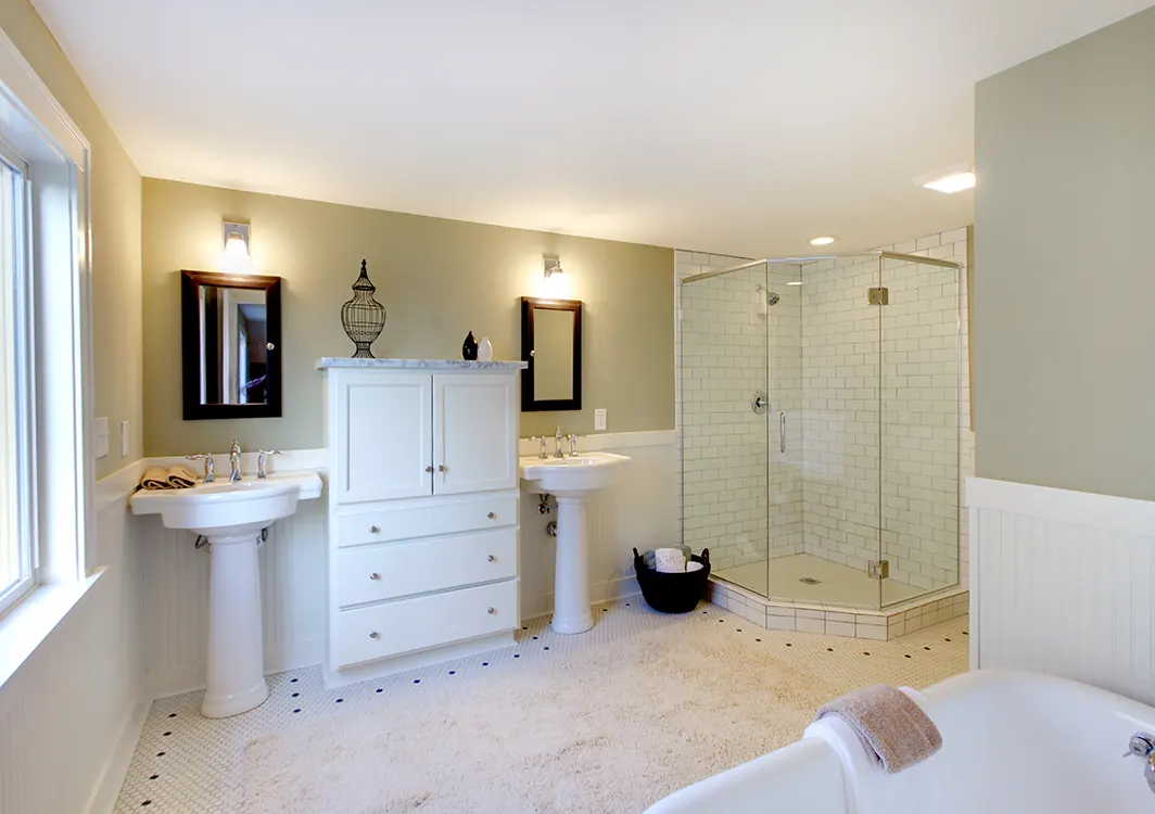 Bathroom Remodel by Mountaineer Tile & Remodeling