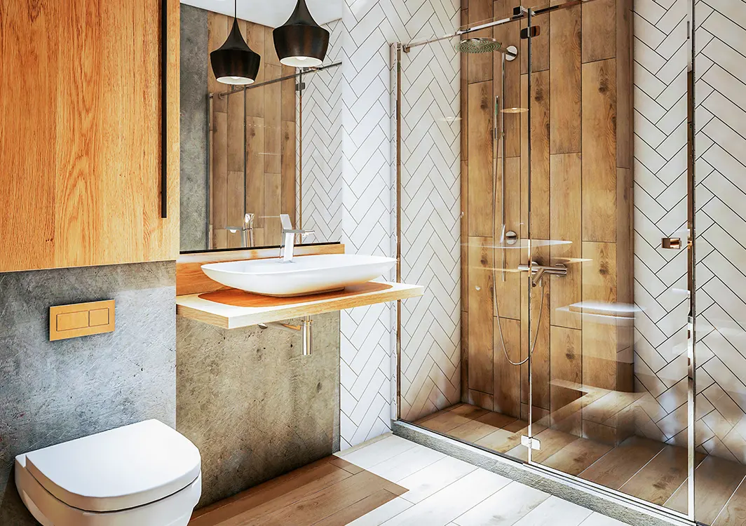 Bathroom Remodel by Mountaineer Tile & Remodeling